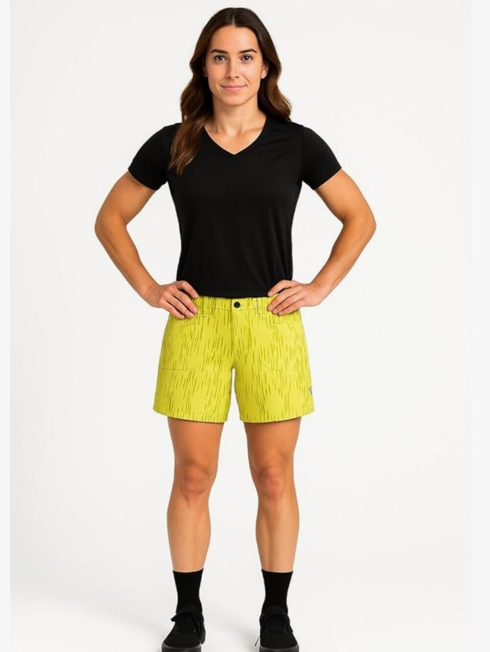 Club Ride Joyride Yellow Cycling Shorts M - Picture 2 of 8